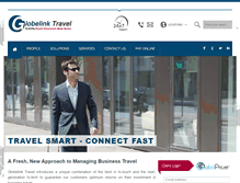 Tablet Screenshot of globelinktravel.com
